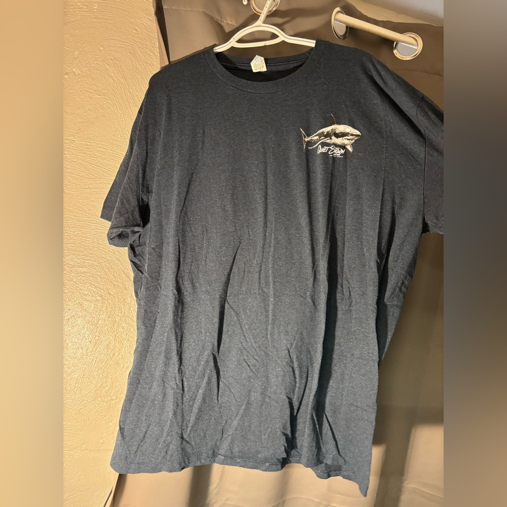 Pacifica Charcoal Shark Graphic Tee